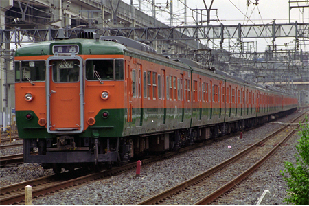 JR東日本 113系 クハ111-1131 東北本線(宇都宮線) 普通