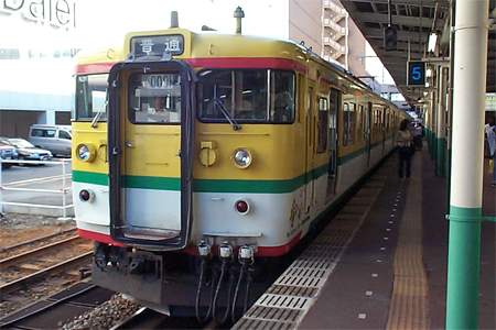 JR東日本 JR(国鉄)115系 クモハ115-1553 上越線 普通