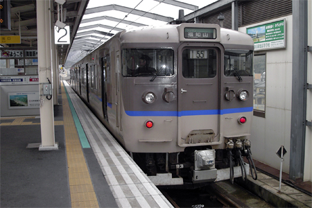 JR西日本 JR(国鉄)115系 クモハ115-6537 舞鶴線 普通
