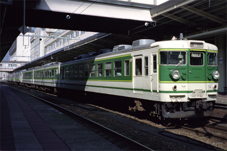 JR東日本 165系 クハ165-200 急行 赤倉