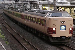 JR東日本 485系 クロハ481-1028 快速 ムーンライトえちご