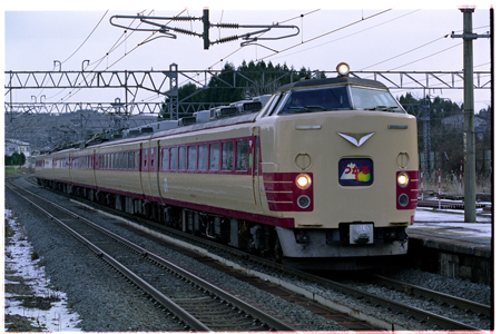 JR東日本 485系 クロハ481-1013 特急 つがる