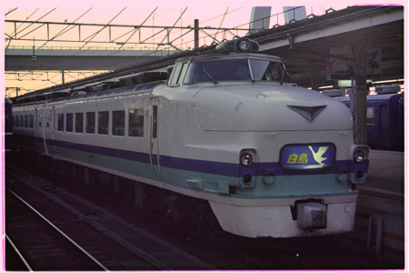 JR東日本 485系 クハ481-102 特急 白鳥（１）