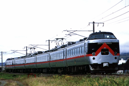 JR東日本 485系 クハ481-345 特急 ビバあいづ