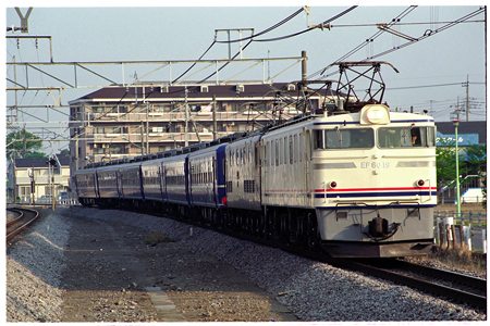 国鉄 EF60形|EF55形|12系客車 EF60 19|EF55 1|12系客車 快速 EL&SL奥利根