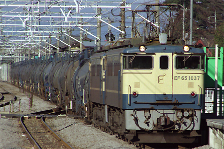 JR貨物 EF65形1000番台 EF65 1037|EF65形500番台|タキ 貨物