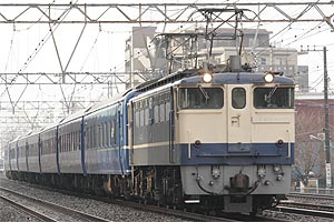 JR東日本 EF65形1000番台|24系客車 EF65 1112|24系客車 急行 銀河