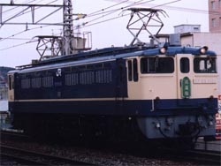JR西日本 EF65形1000番台 EF65 1121 試運転