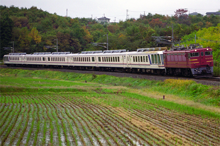 JR東日本 ED75形|12系客車 ED75 751|12系やすらぎ 団体