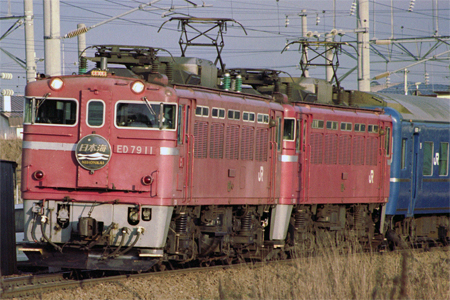 JR北海道 ED79形|24系客車 ED79 11|ED79形100番台|24系客車 特急 日本海