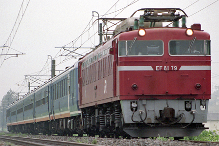 JR東日本 EF81形|12系客車 EF81 79|12系江戸