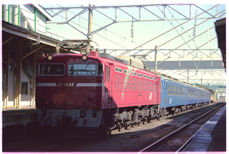 JR東日本 EF81形|12系客車 EF81 88|12系2000番台 東北本線 普通