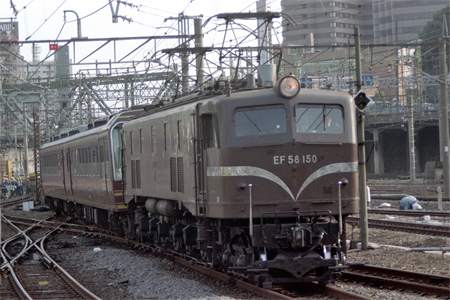  EF58形|12系客車 EF58 150|12系ゆうゆうサロン岡山 団体