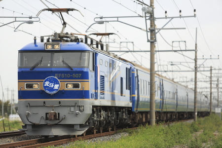 JR東日本 EF510形|24系客車 EF510-507|24系客車 特急 北斗星