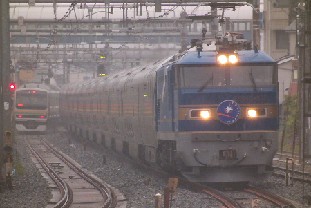 JR東日本 EF510形|E26系客車 EF510-513|E26系客車 特急 カシオペア