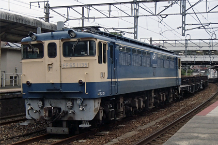 JR西日本 EF65形1000番台 EF65 1135|チキ 工臨