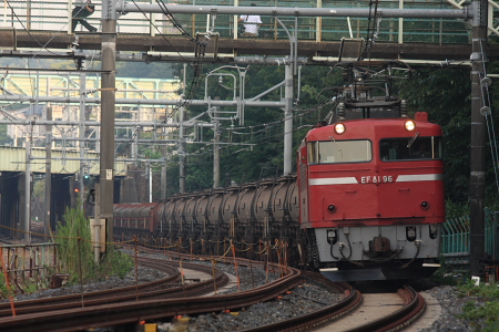 JR東日本 EF81形|タンク車|無蓋車 EF81 96|タキ1200形|トキ25000形 貨物