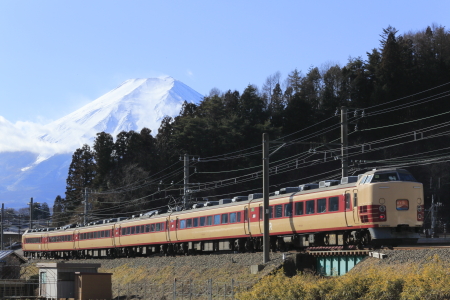 JR東日本 189系 クハ189-509 ホリデー快速 富士山