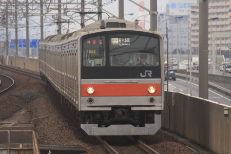 JR東日本 205系 クハ204-9 武蔵野快速