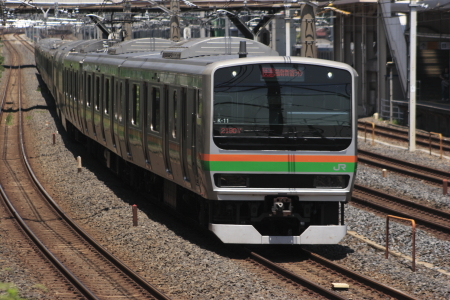 JR東日本 E231系 クハE230-8052 湘南新宿ライン 快速