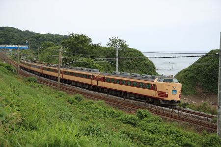 JR東日本 485系 クハ481-1508 特急 北越