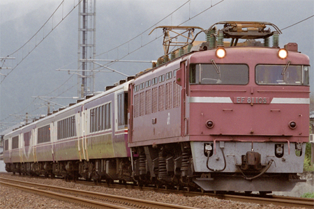 JR西日本 EF81形|12系客車 EF81 108|12系わくわく団らん