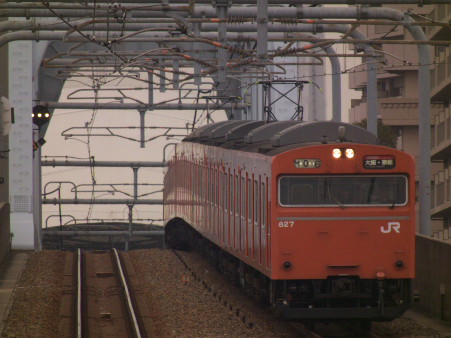 JR西日本 103系 クハ103-827