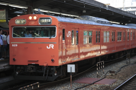 JR西日本 103系 クハ103-829