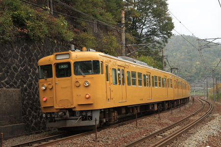 JR西日本 JR(国鉄)115系 クハ115-320 山陽本線 普通