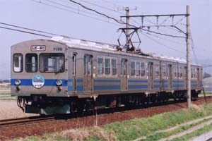  弘南鉄道7000系 東京急行 デハ7100形>弘南鉄道デハ7150形