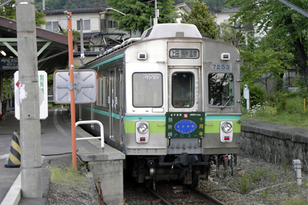  上田電鉄7200系 東急デハ7200形>上田電鉄モハ7250形